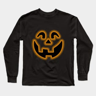 Funny jack o lantern happy halloween party Long Sleeve T-Shirt